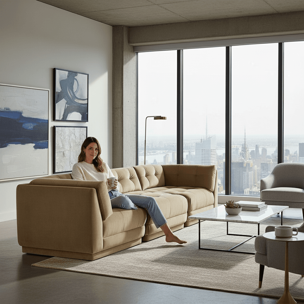 Generated lifestyle scene